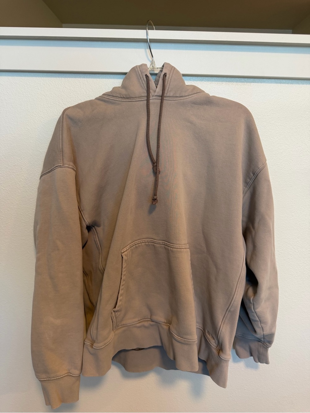 TNA Aritzia Hoodie in Taupe